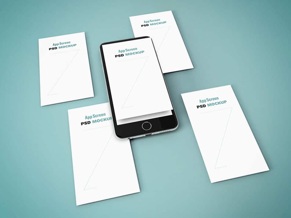 Download IPhone Screens Mockup » CSS Author