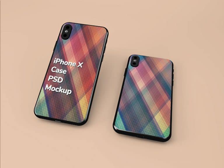 Download IPhone X Case Mockup PSD » CSS Author