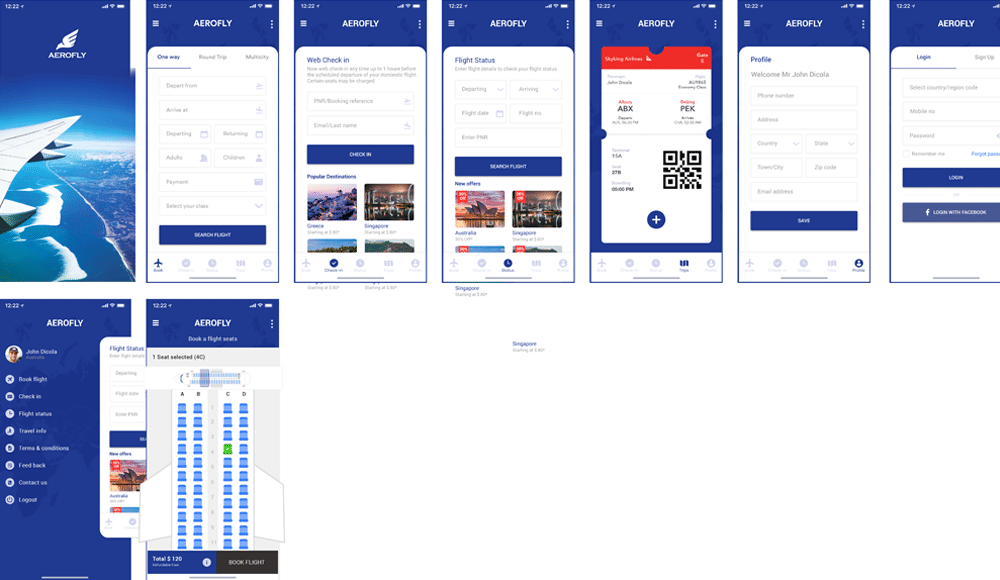 Download Latest Free Mobile App Ui Psd Designs Css Author PSD Mockup Templates