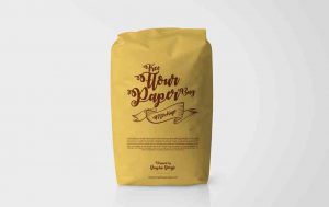 Download Free Flour Paper Bag Packaging Mockup » CSS Author