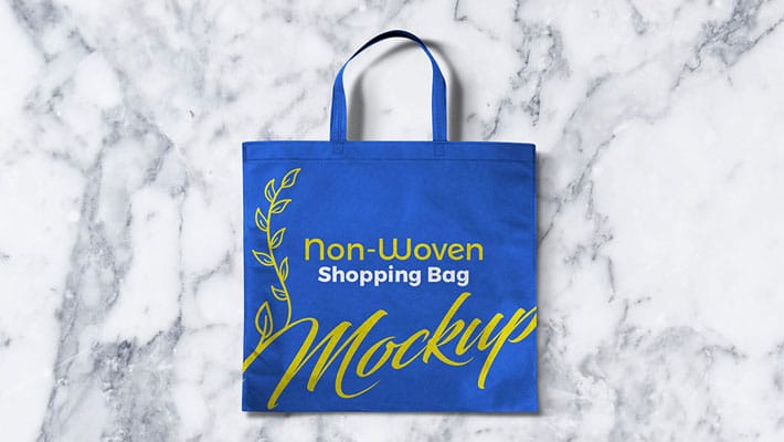 Download Free Non-Woven Shopping Bag Mockup PSD » CSS Author