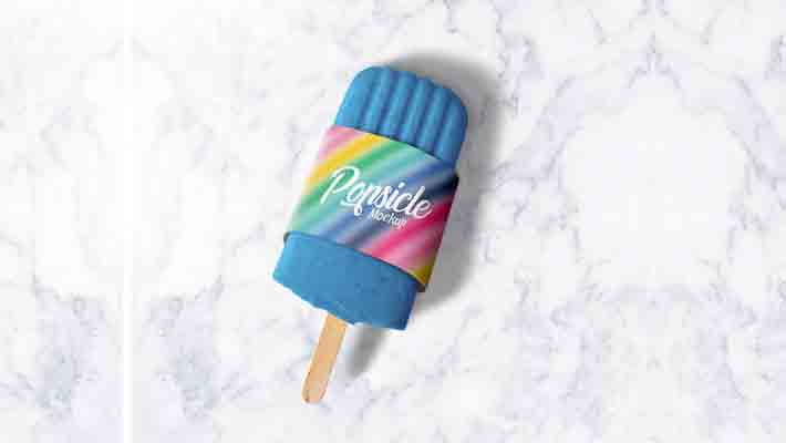 Download Free Popsicle Ice Cream Packaging Mockup Psd Css Author