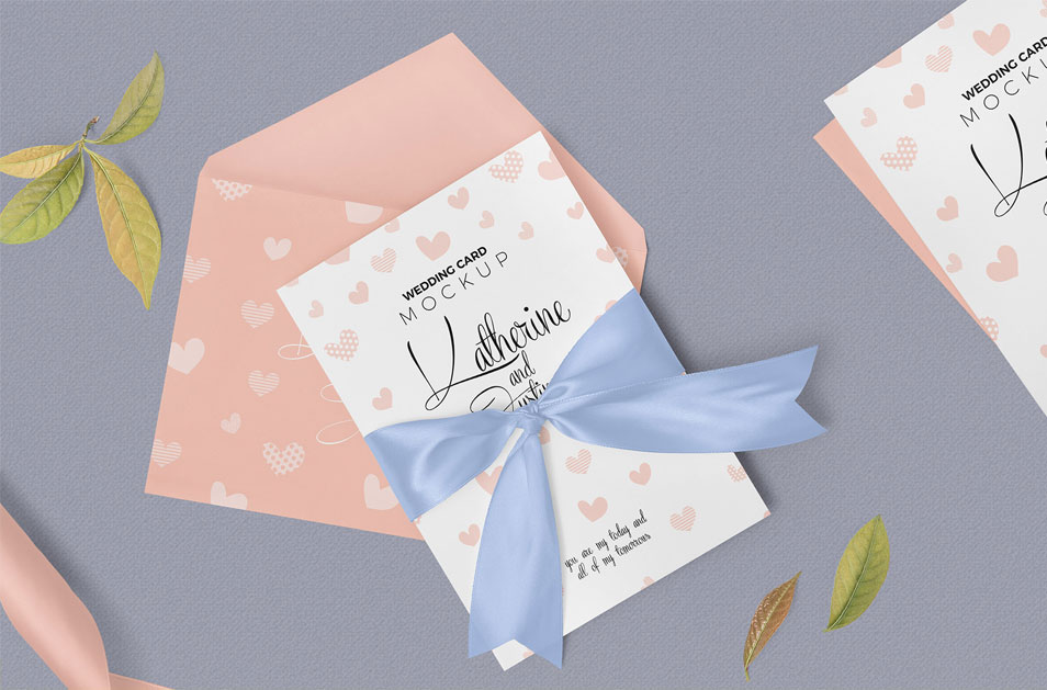 Download Free Sophisticated Wedding Invitation Mockup » CSS Author