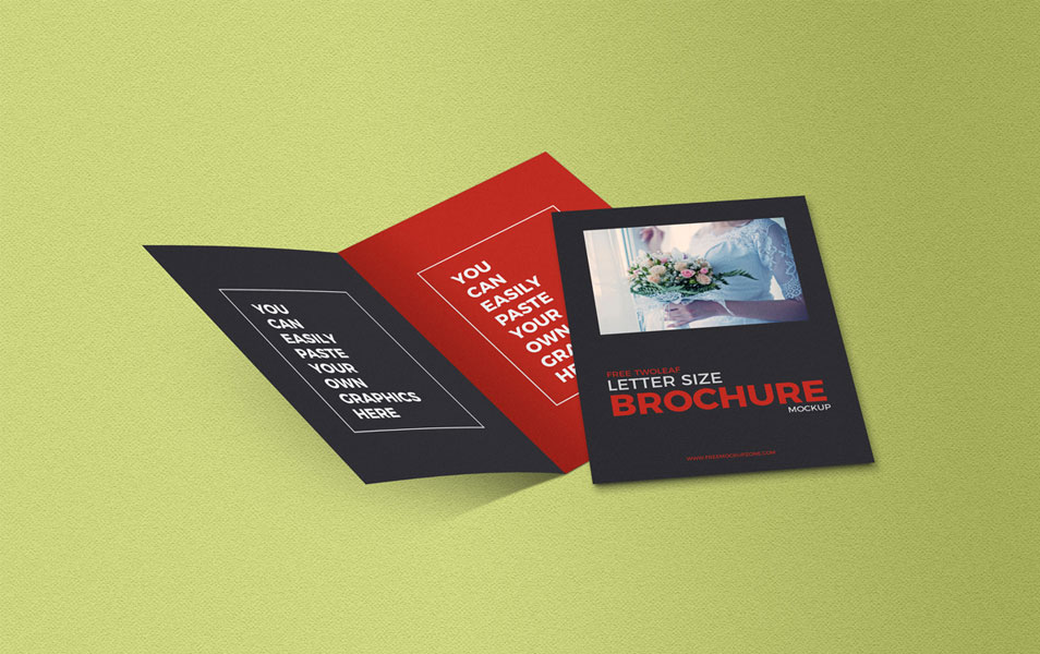 Download Free Twoleaf Lettersize Brochure Mockup » CSS Author