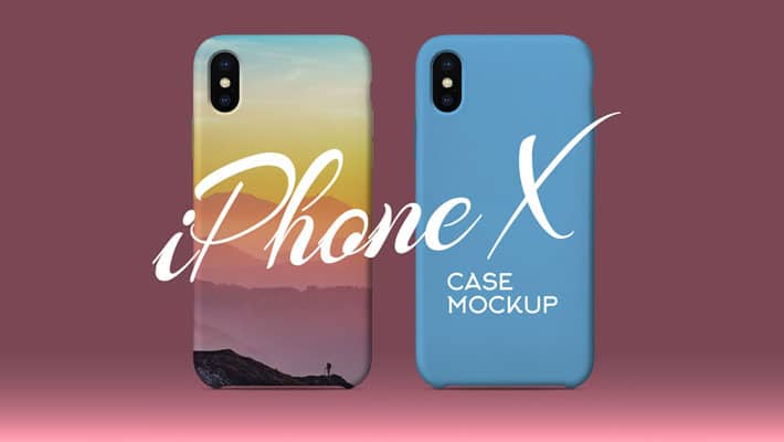 Download Free IPhone X Silicon Case Back Cover Mockup PSD » CSS Author