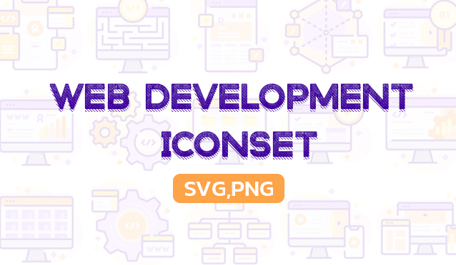 Web Development Iconset (SVG,PNG)