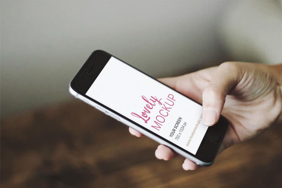 Download IPhone Mockup In Man's Hand » CSS Author