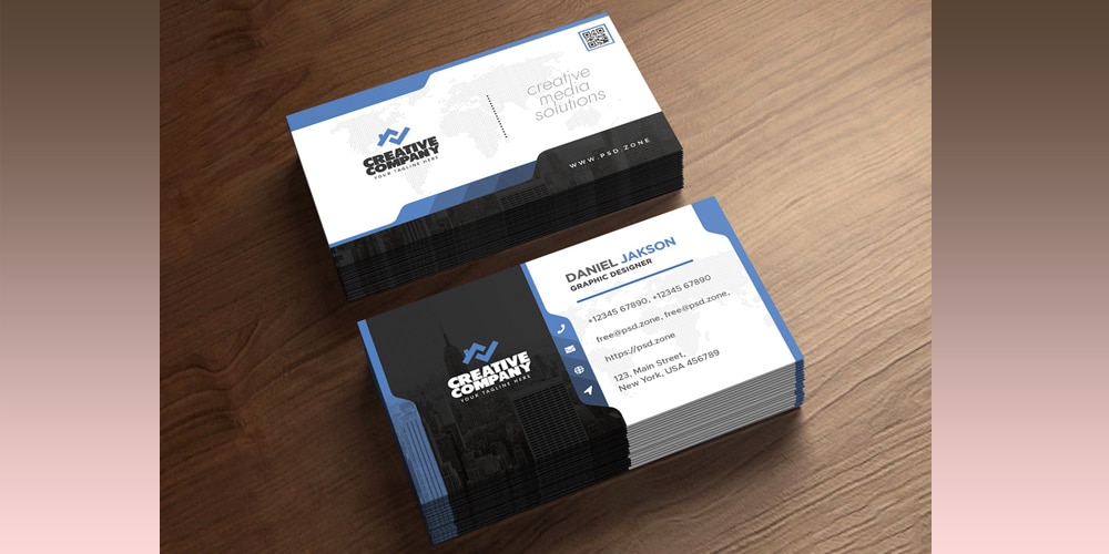 Agency Business Card Template