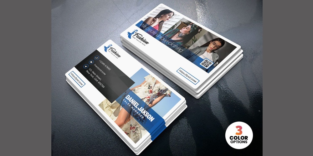 Fashion Designer Business Card PSD