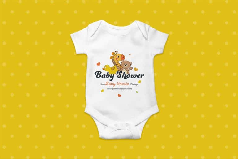 Download Free Baby Onesie Mockup » CSS Author