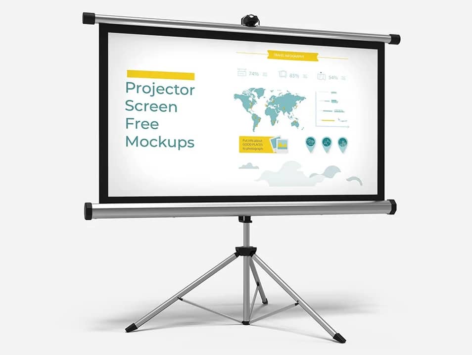 Download Free Download Projector Screen Mockups » CSS Author