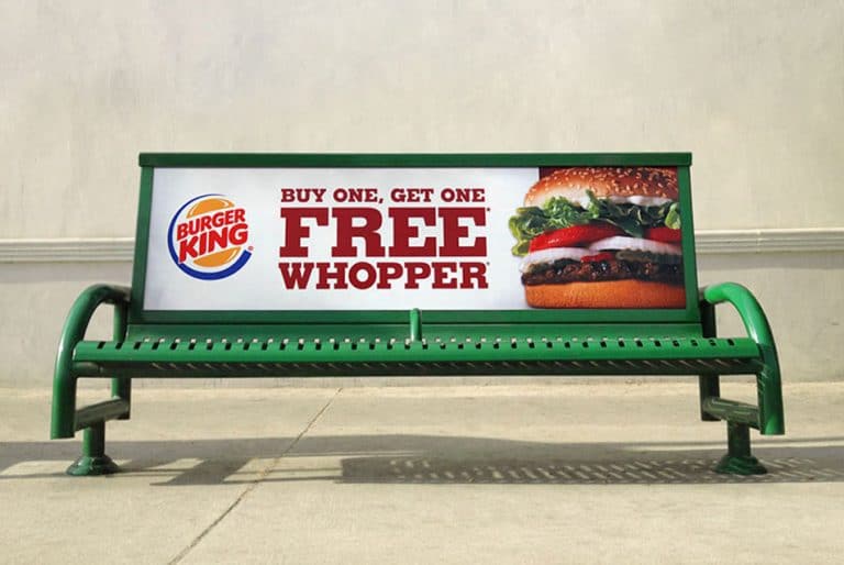Download Free Outdoor Advertising Bus Stop Bench Mockup PSD » CSS ...
