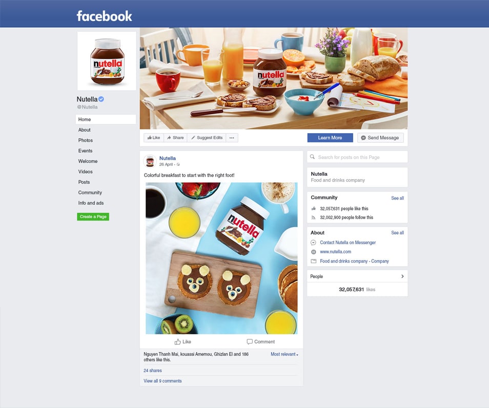 Download New Free Facebook Business Profile Page Mockup PSD » CSS ...
