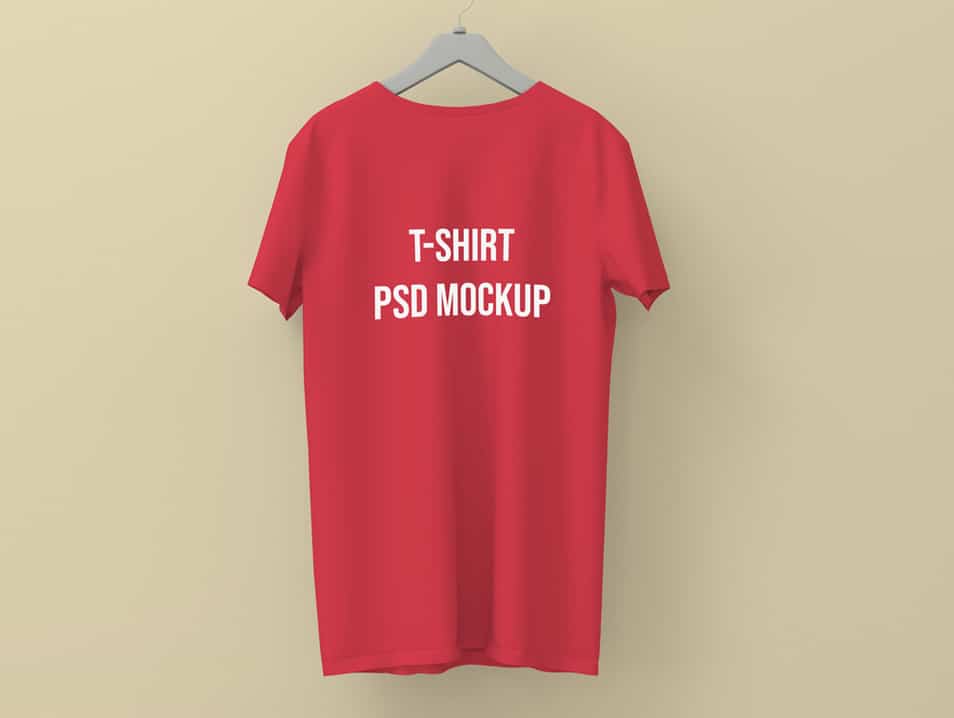 Download Free Round-neck T-shirt Mockup » CSS Author