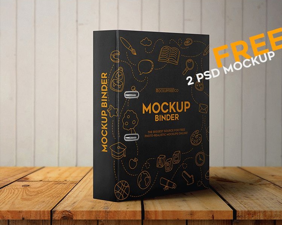 Download Binder Free PSD Mockups » CSS Author