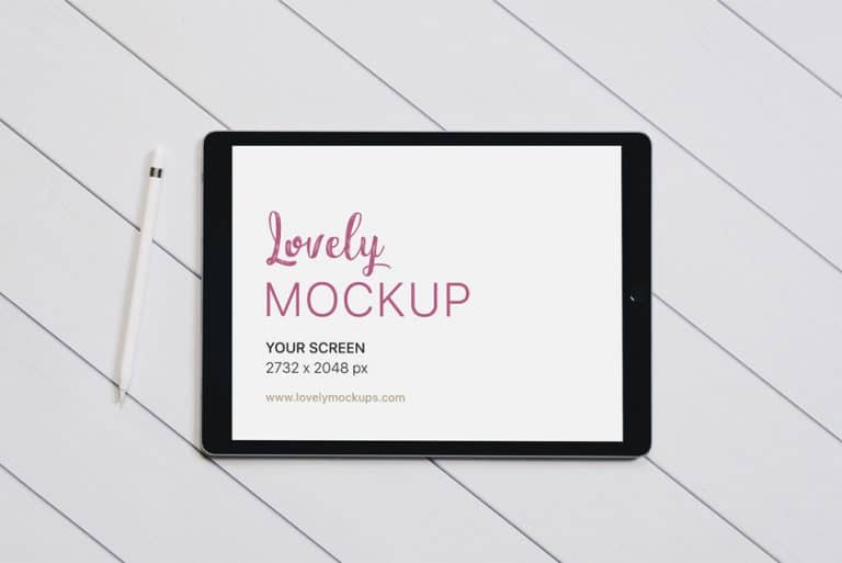 Download Black IPad Pro Mockup On A White Floor » CSS Author