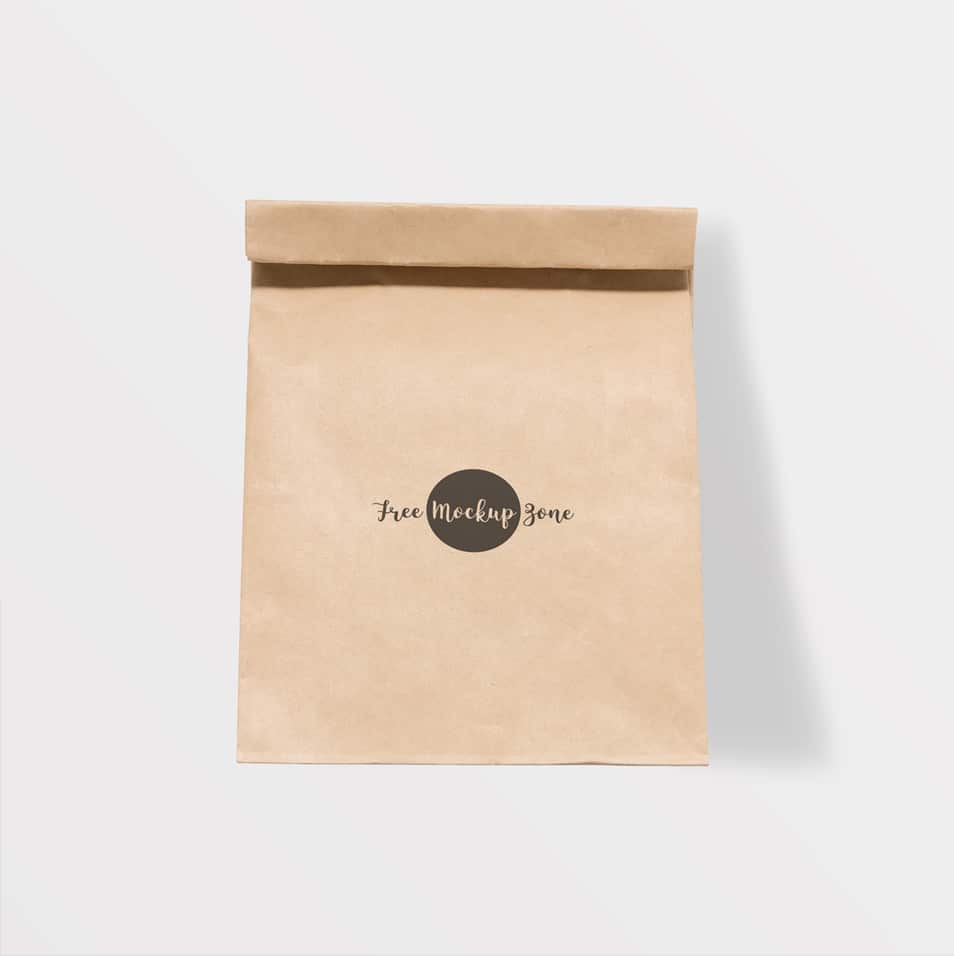 Download Free Brown Paper Burger Packaging Mockup » CSS Author