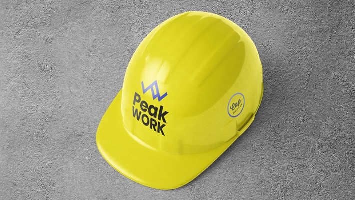 Download Free Construction Safety Helmet / Hard Cap Mockup PSD ...