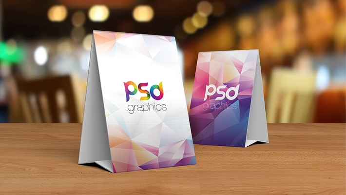 Download Free Table Tent Card Mockup » CSS Author