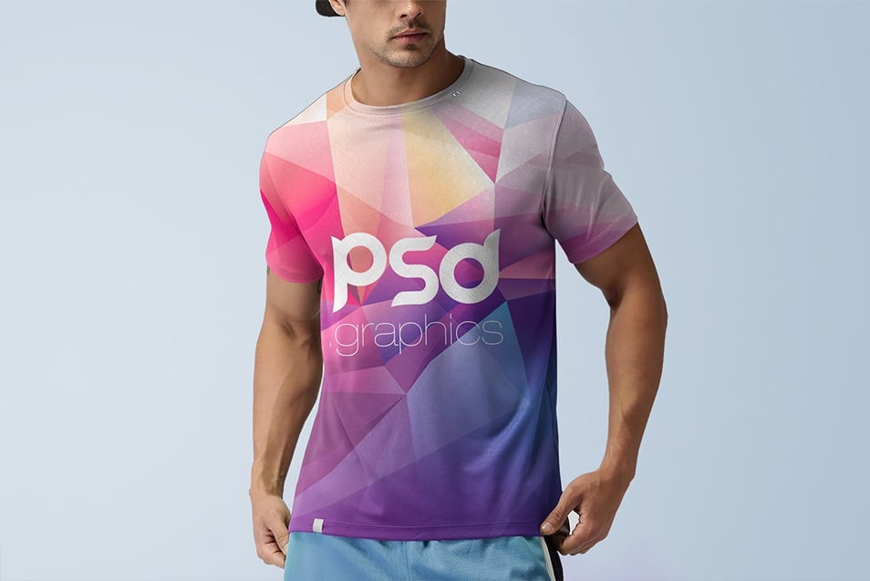 Download Men T-Shirt Mockup Template PSD » CSS Author
