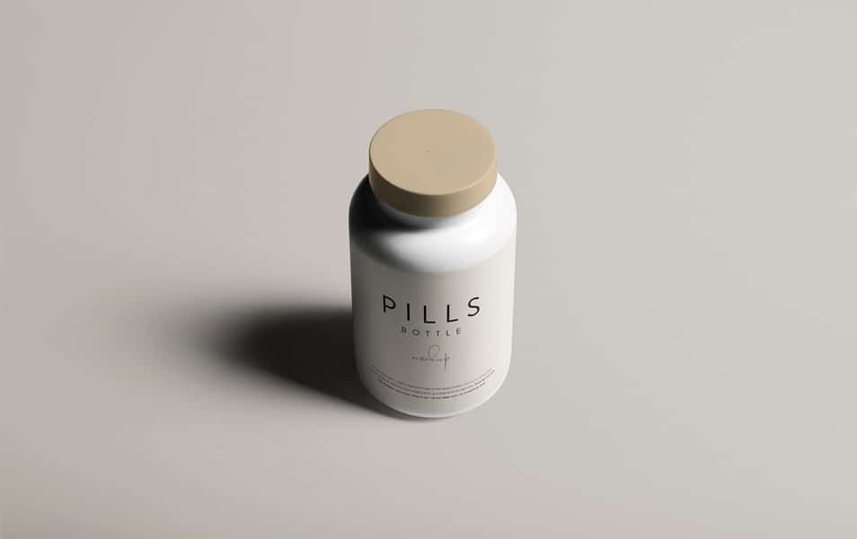 Download Pills Bottle Mockup » CSS Author