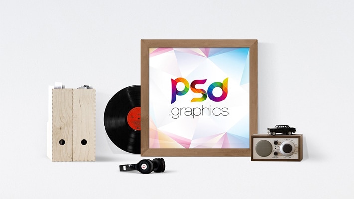 Download Square Photo Frame Mockup PSD » CSS Author