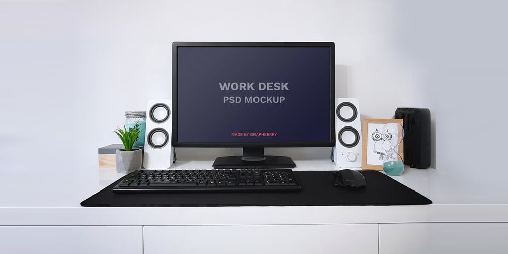 Free Workspace Mockup Design Templates » CSS Author