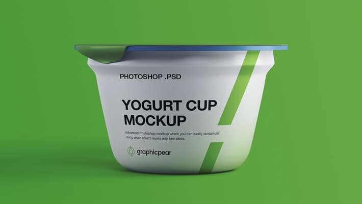 Download Yogurt Plastic Cup Mockup » CSS Author