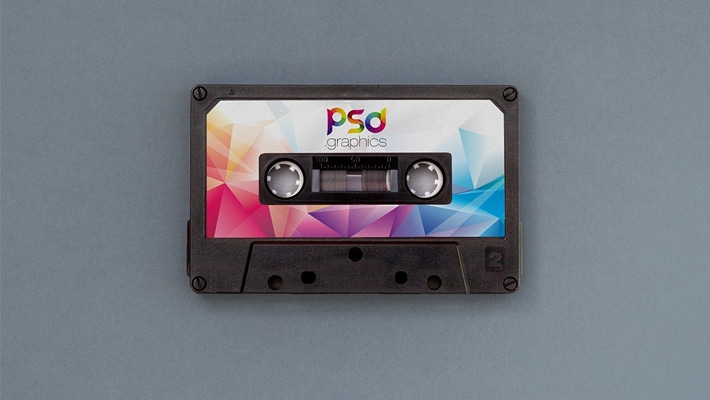 Download Audio Cassette Mockup PSD » CSS Author