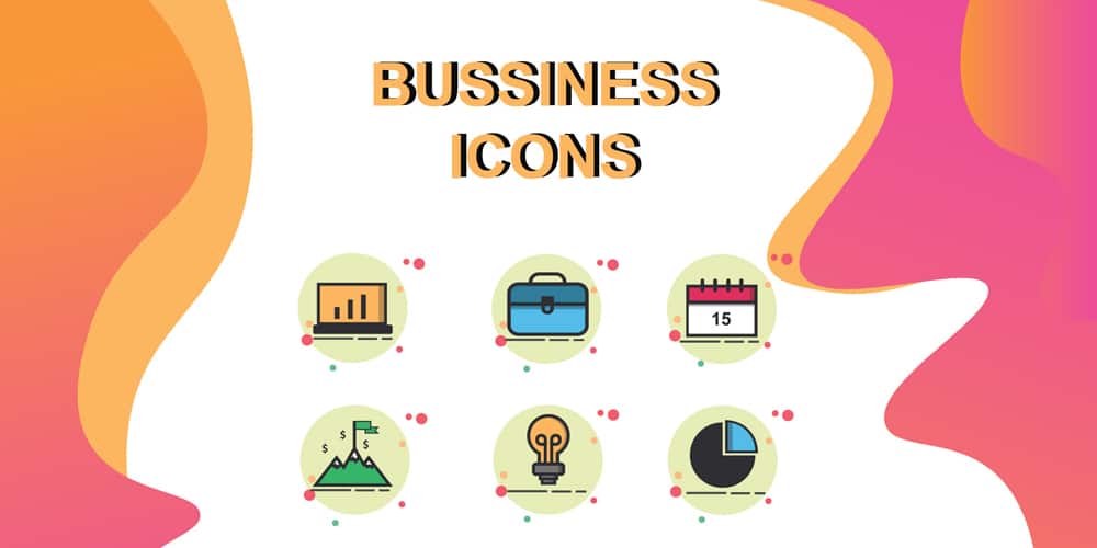 Business Icons Vector