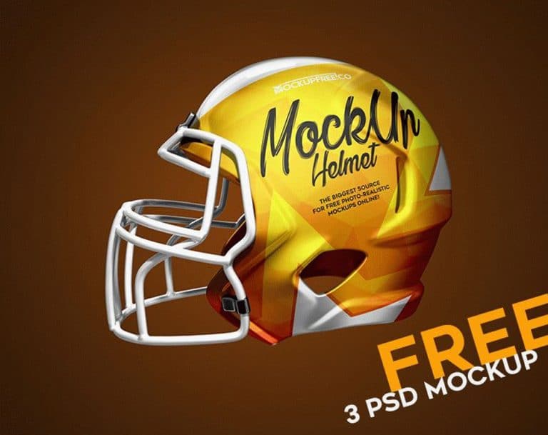 Download Football Helmet PSD Mockups » CSS Author