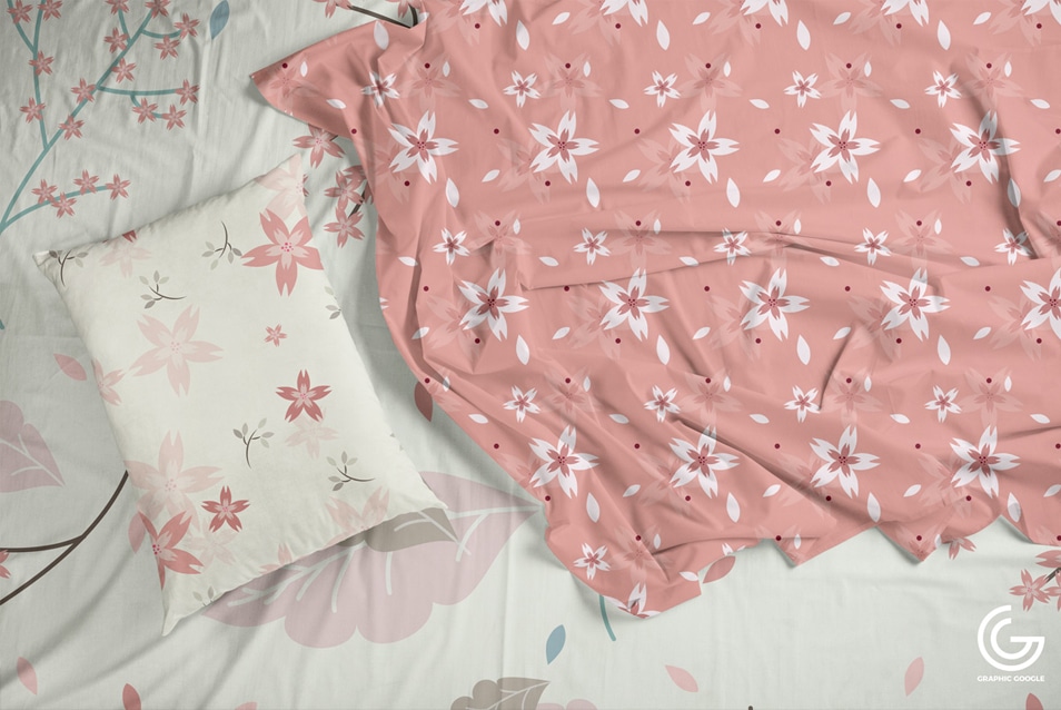 Download Free Textile Bedding Sheets & Pillow Mockup PSD » CSS Author