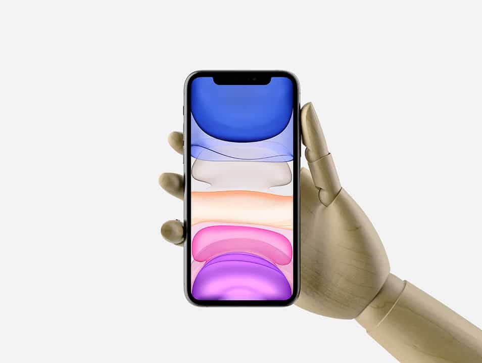 Download Hand Holding IPhone 11 Pro Max Mockup » CSS Author