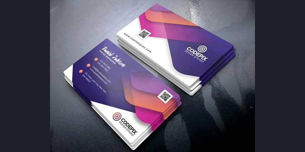 Premium Business Card Design PSD