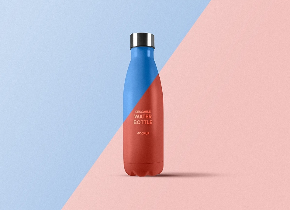 Download Reusable Water Bottle Mockup » CSS Author