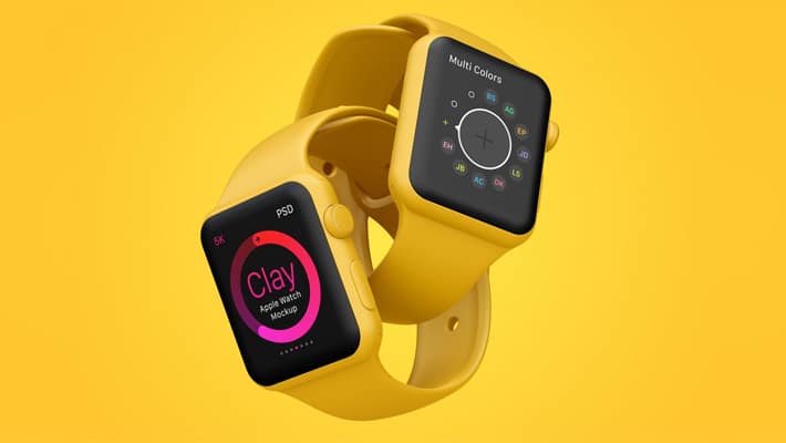 Download Clay Apple Watch Mockup » CSS Author