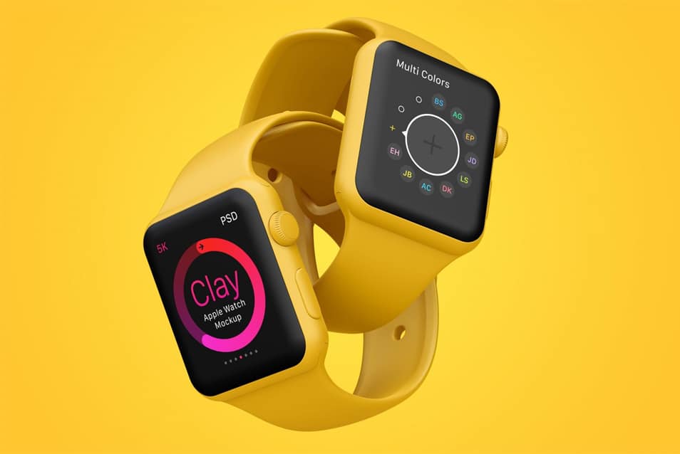 Download Clay Apple Watch Mockup » CSS Author