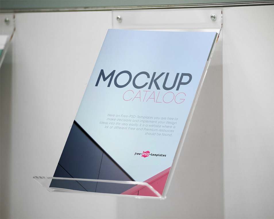 Free Catalog Mockup In PSD » CSS Author