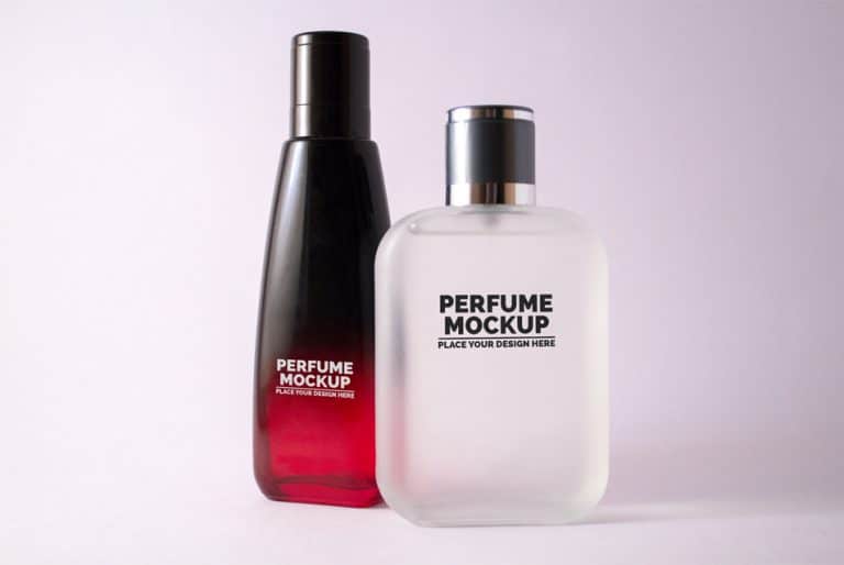 Download Free Perfume Bottle Logo Mockup PSD » CSS Author