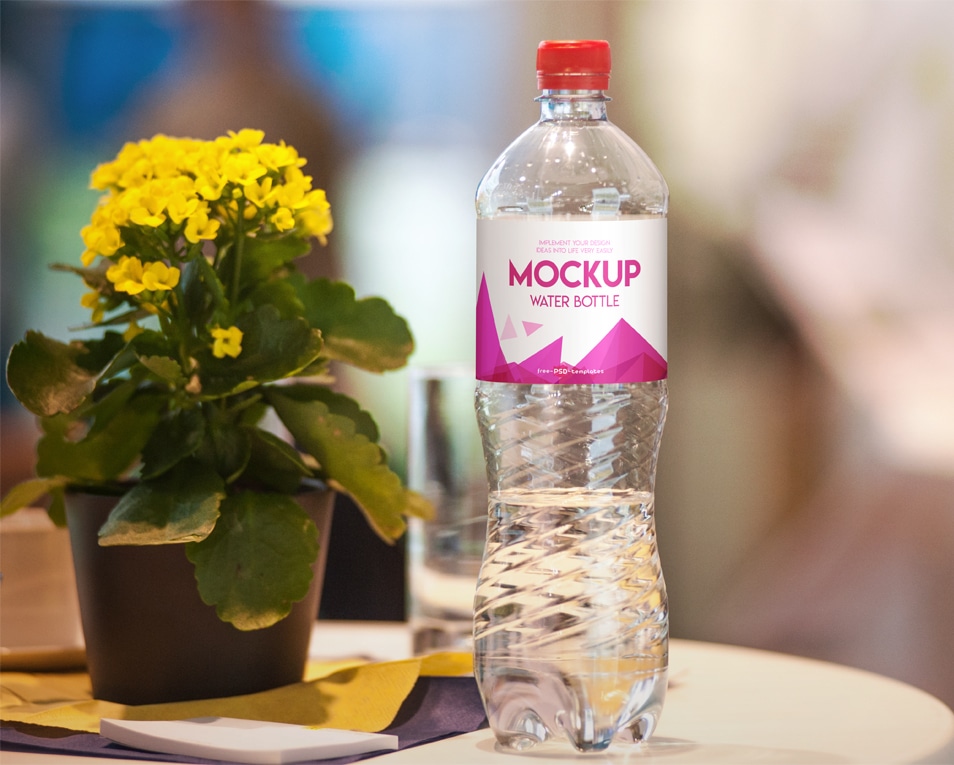 Download Free Water Bottle Mock-up In PSD » CSS Author