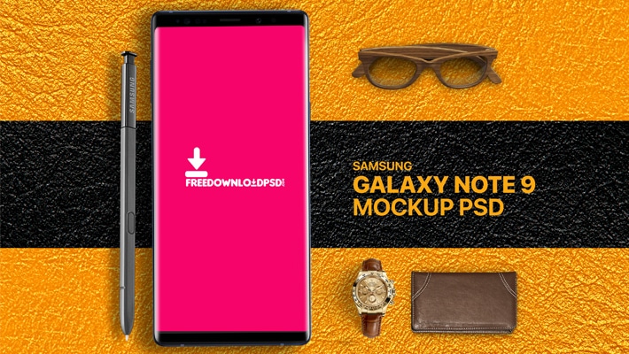 Download Samsung Galaxy Note 9 Mockup PSD » CSS Author