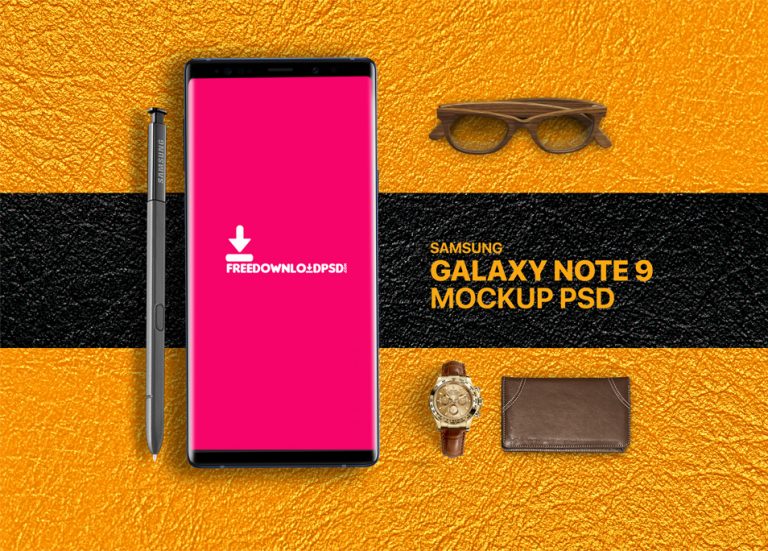 Download Samsung Galaxy Note 9 Mockup PSD » CSS Author