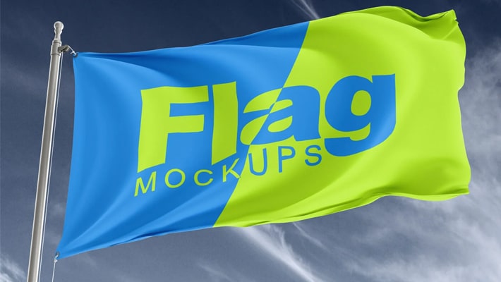 Download 10+ Best Free Flag Mockup Templates » CSS Author