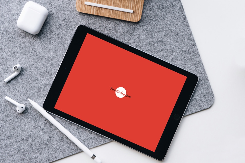 Download Free Modern IPad Mockup PSD » CSS Author