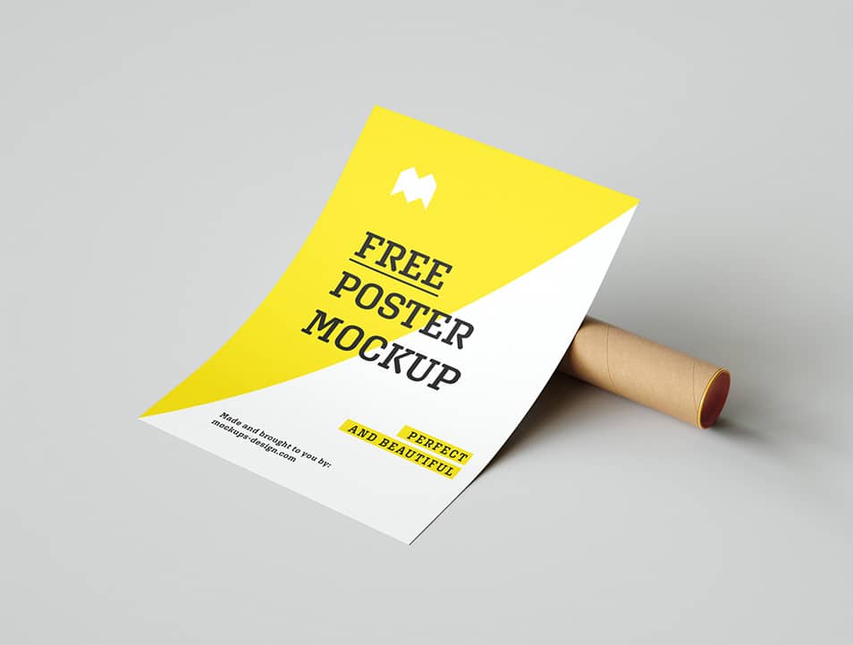 Download Free Poster Mockup » CSS Author