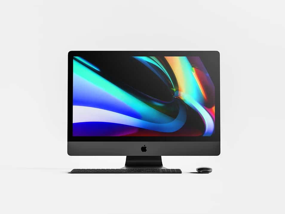 Download Front View IMac Pro Mockup » CSS Author