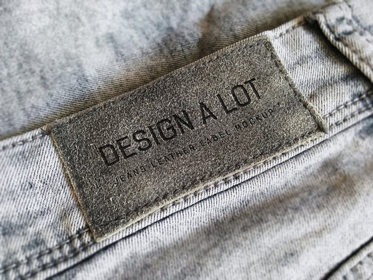 Download Jeans Label Free Mockup » CSS Author