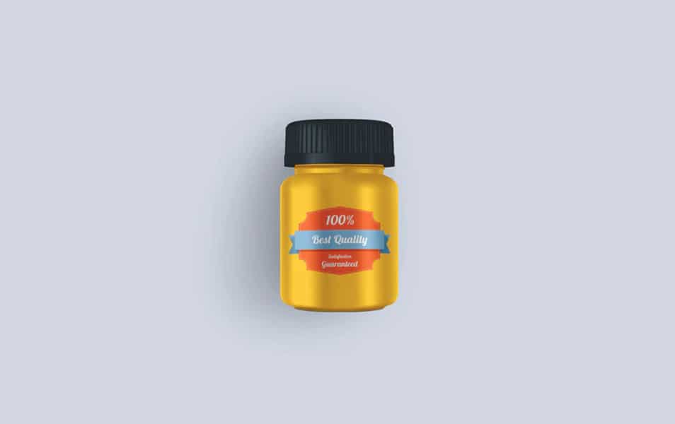 Download Pill Bottle PSD Mockup » CSS Author
