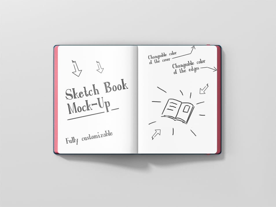 Download Sketchbook Mockup PSD » CSS Author