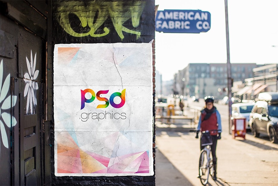 Download Urban Poster Mockup PSD » CSS Author